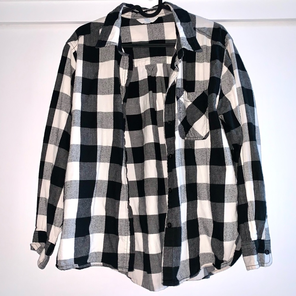 Black and White Flannel